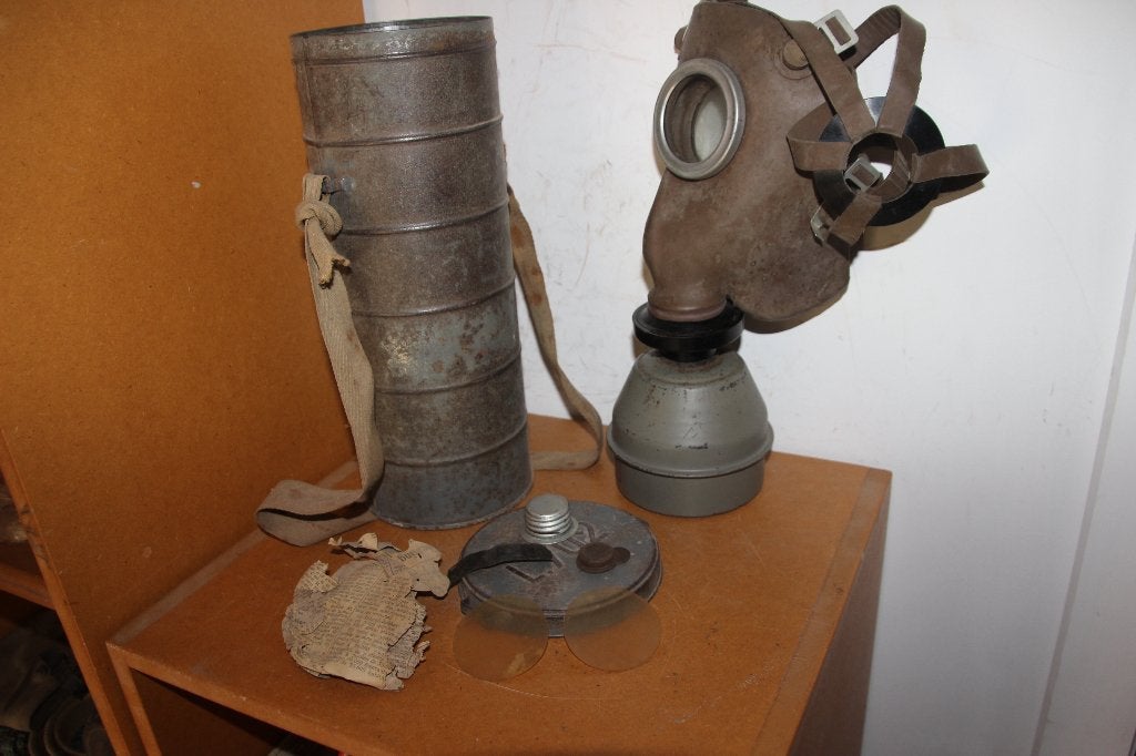 Masque anti gaz Defense passive L702, Collections, Envoi, Armée de terre, Autres types