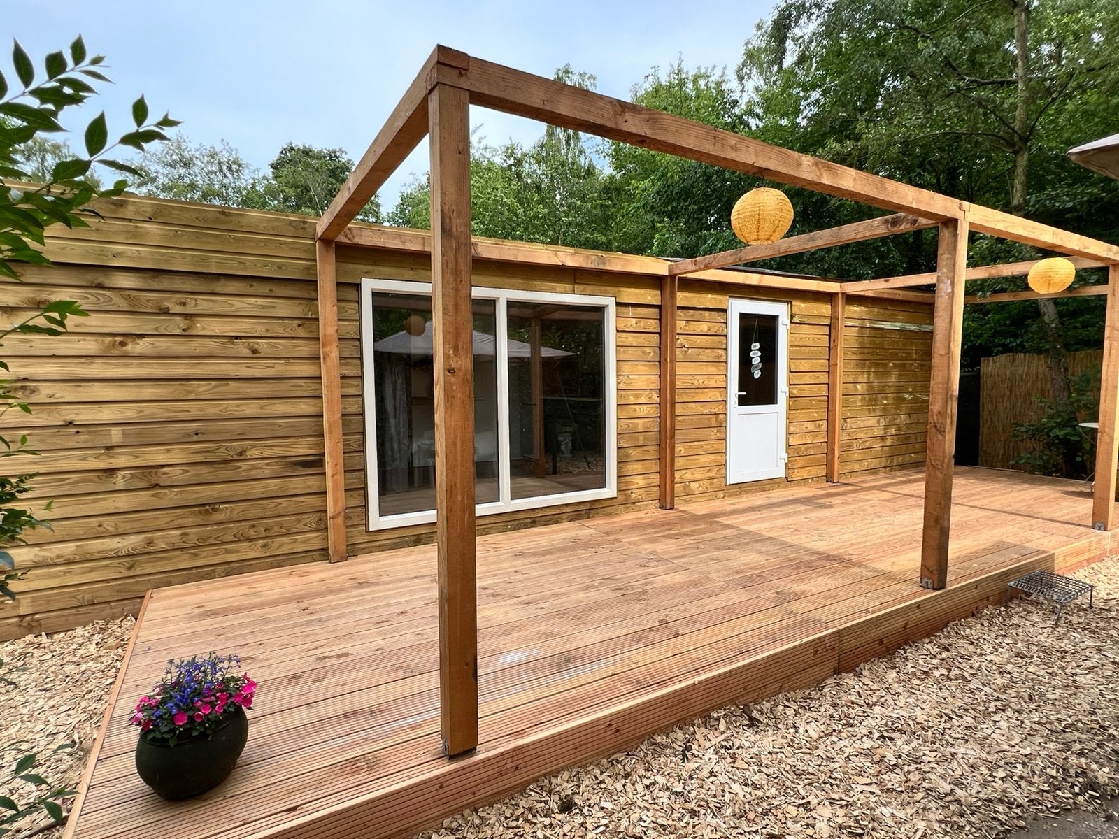 Vakantiehuisje bosrand; Goolderheide Beste Camping Belgie, Caravans en Kamperen, Stacaravans, Tot en met 4