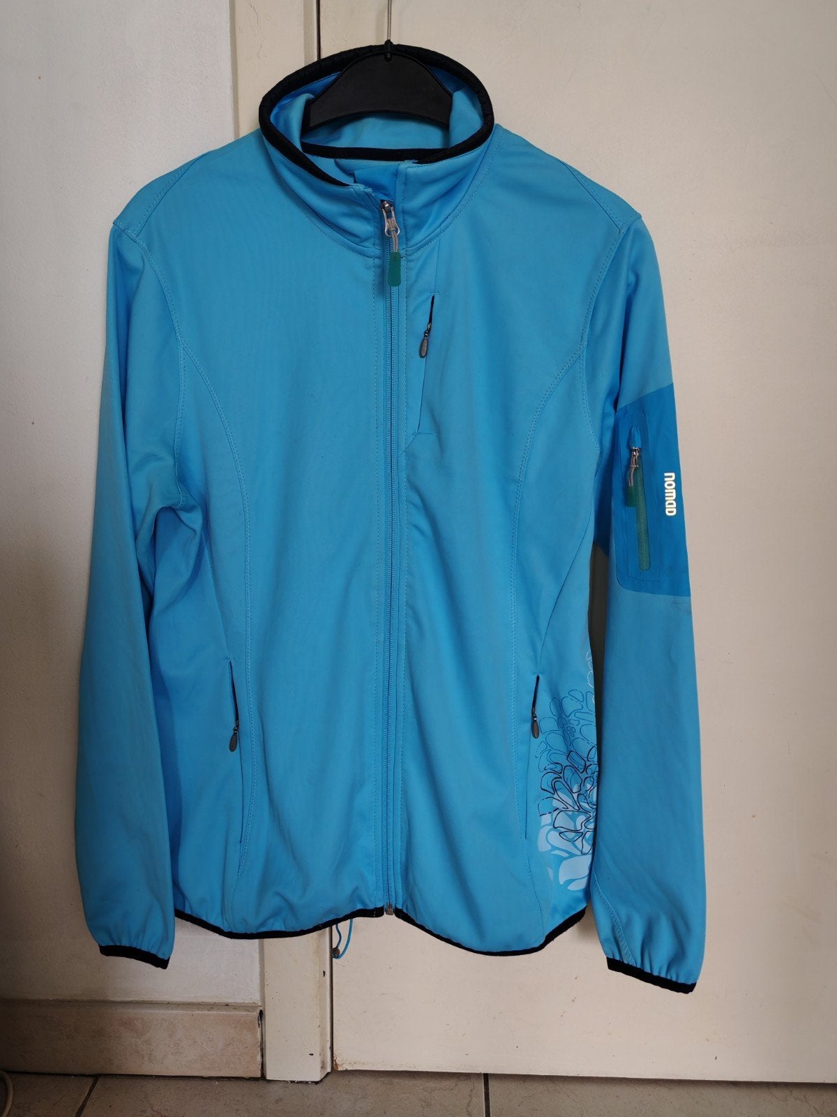 Sport jasje 'Nomad', Ophalen, Blauw, Nomad, Zo goed als nieuw