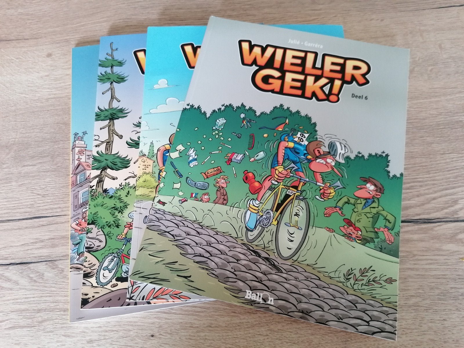 Strips Wielergek, Boeken, Meerdere comics, Ophalen, Zo goed als nieuw