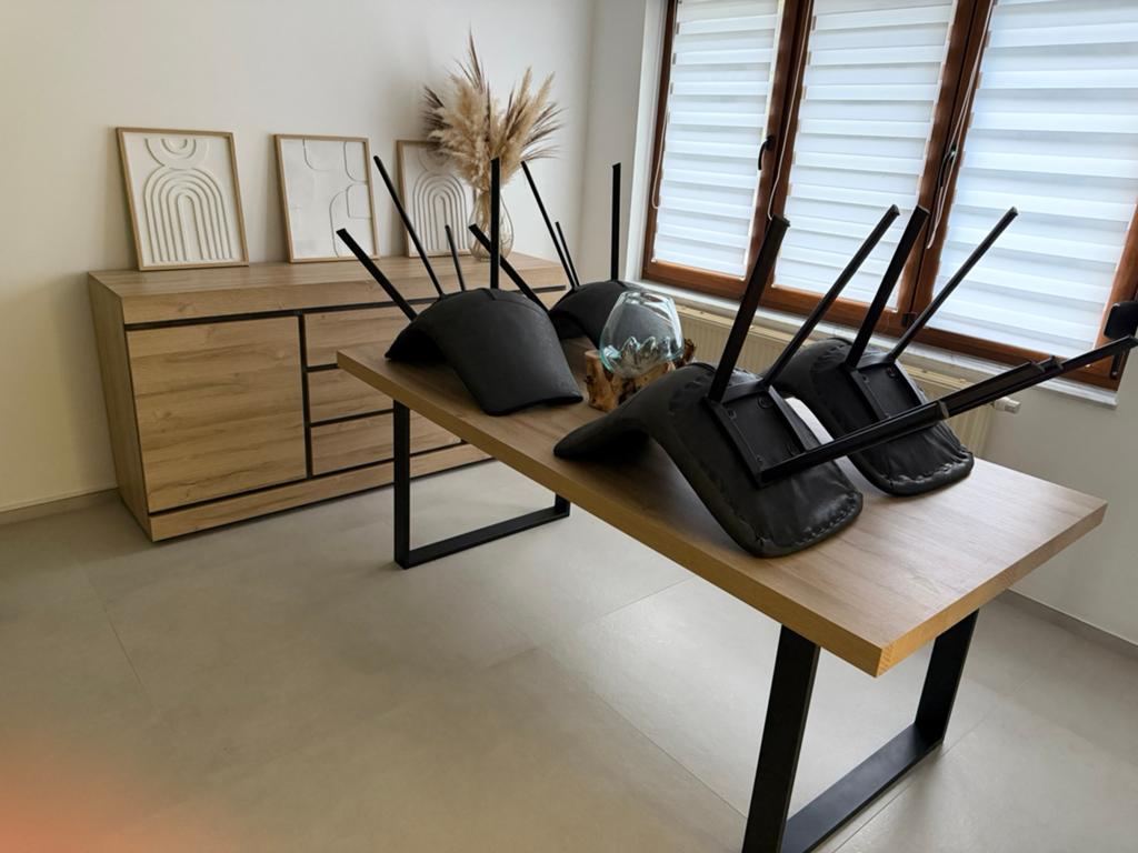 Salle a manger a vendre 1200 euro, Enlèvement ou Envoi, Comme neuf
