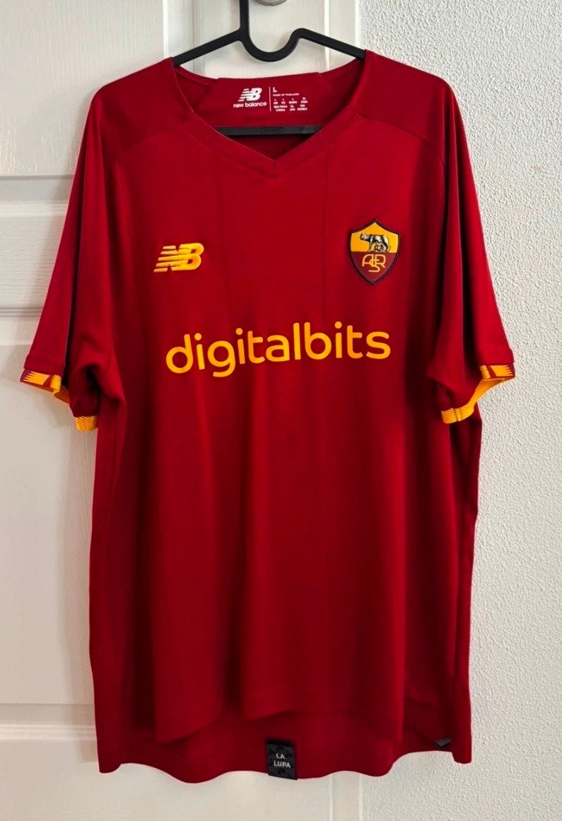 Voetbalshirt AS Roma 22 Zaniolo maat L, Maat L, Verzenden, Nieuw, Shirt