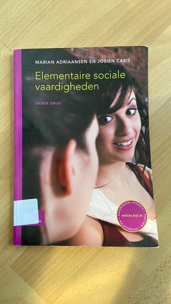 Marian Adriaansen - Elementaire sociale vaardigheden, Boeken, Ophalen, Marian Adriaansen; Josien Caris