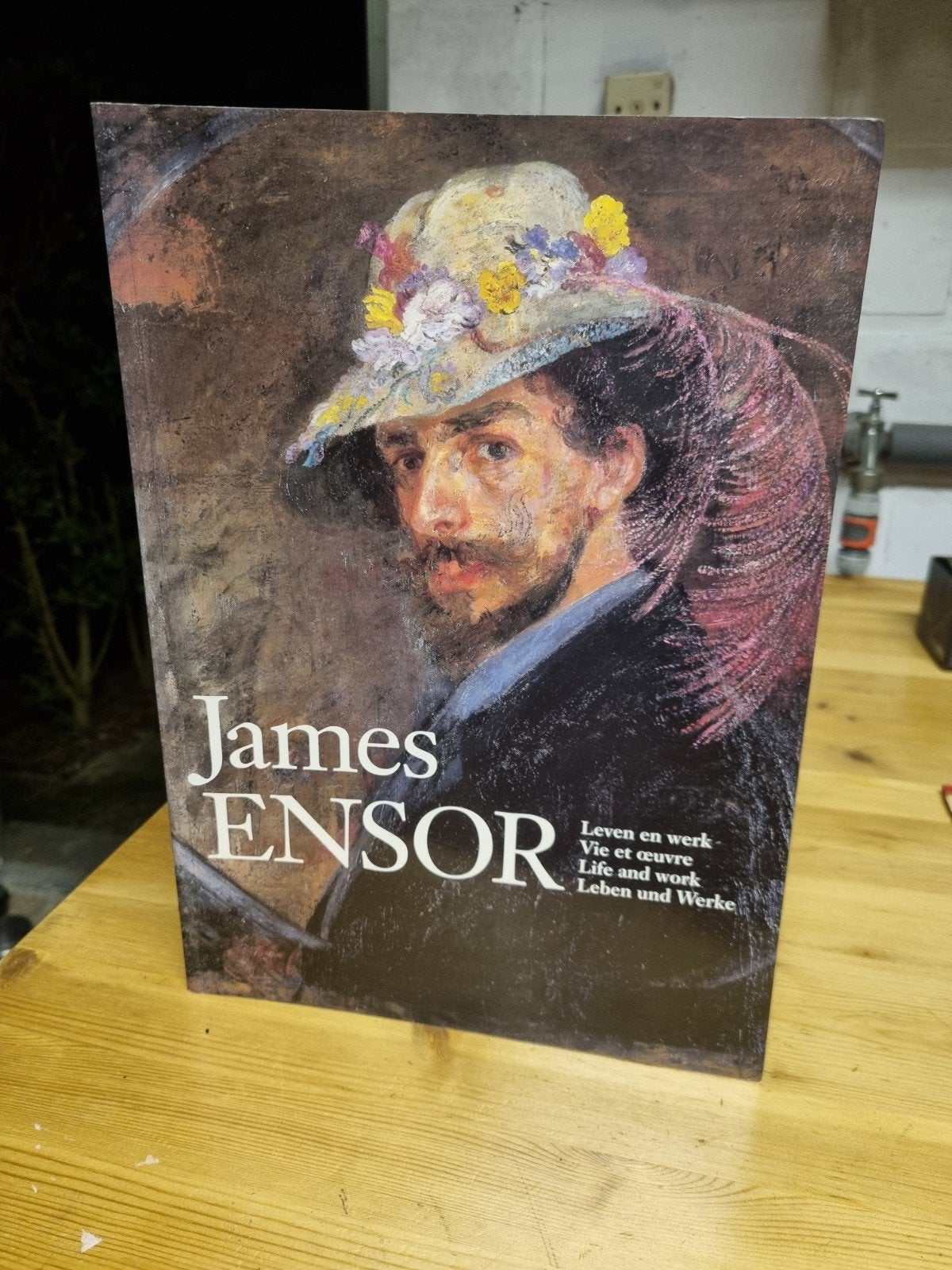 Kunstboek 'James Ensor, Vie et Oevre: leven en werk', Ophalen, Zo goed als nieuw