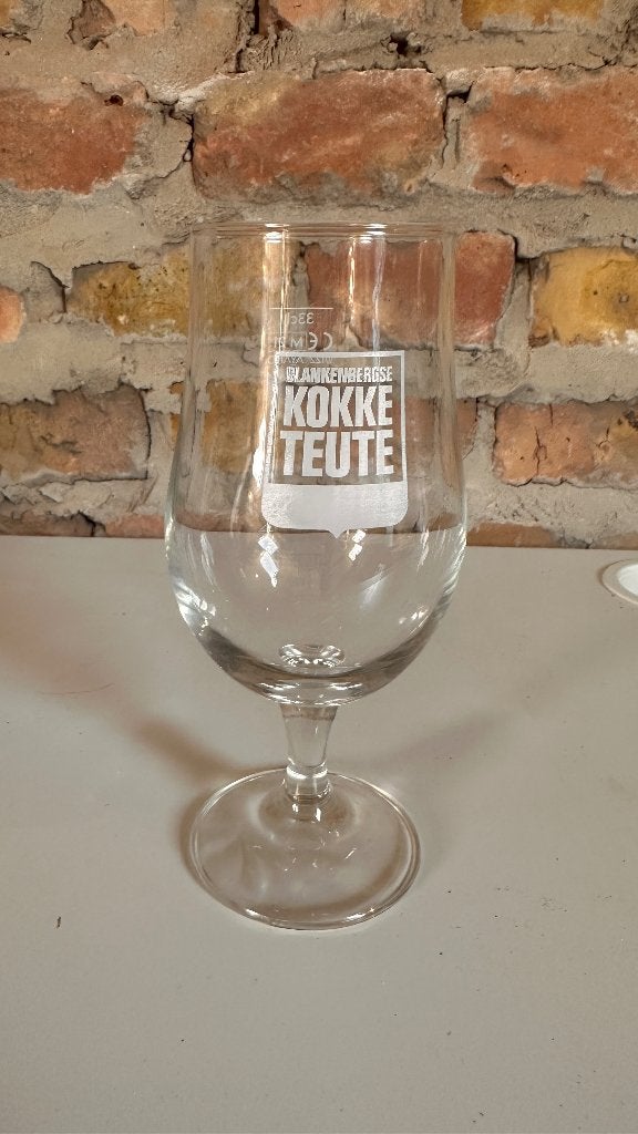 Kokketeute glazen (bier van Blankenbergekenberge) 60 stuks, Enlèvement