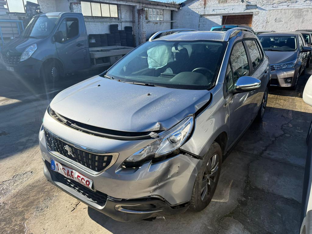 Peugeot 2008 **30.000 klm** 2019 papier perdu, Autos, Cuir, Argent ou Gris, Achat, Euro 6