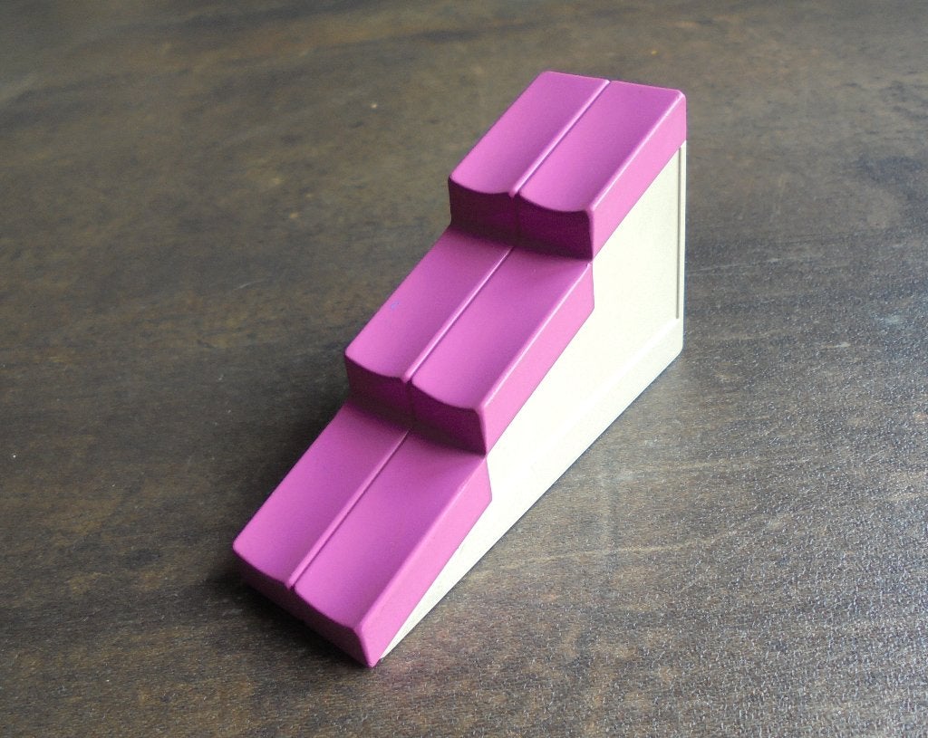 Lego Duplo Roof Sloped 17 2x6 with Shingles (zie foto's) 2, Ophalen of Verzenden, Gebruikt, Losse stenen, Duplo