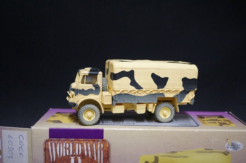 Corgi QLD Bedford Desert Rats 1942 - 1/50 - éd. limitée., Enlèvement ou Envoi, Comme neuf, Corgi
