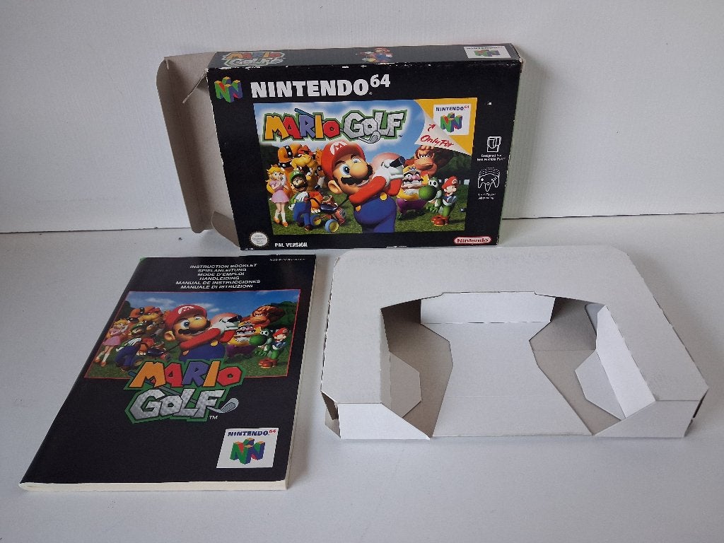 Mario Golf EMPTY BOX (Nintendo 64), 1 joueur, Comme neuf, Autres genres, À partir de 3 ans