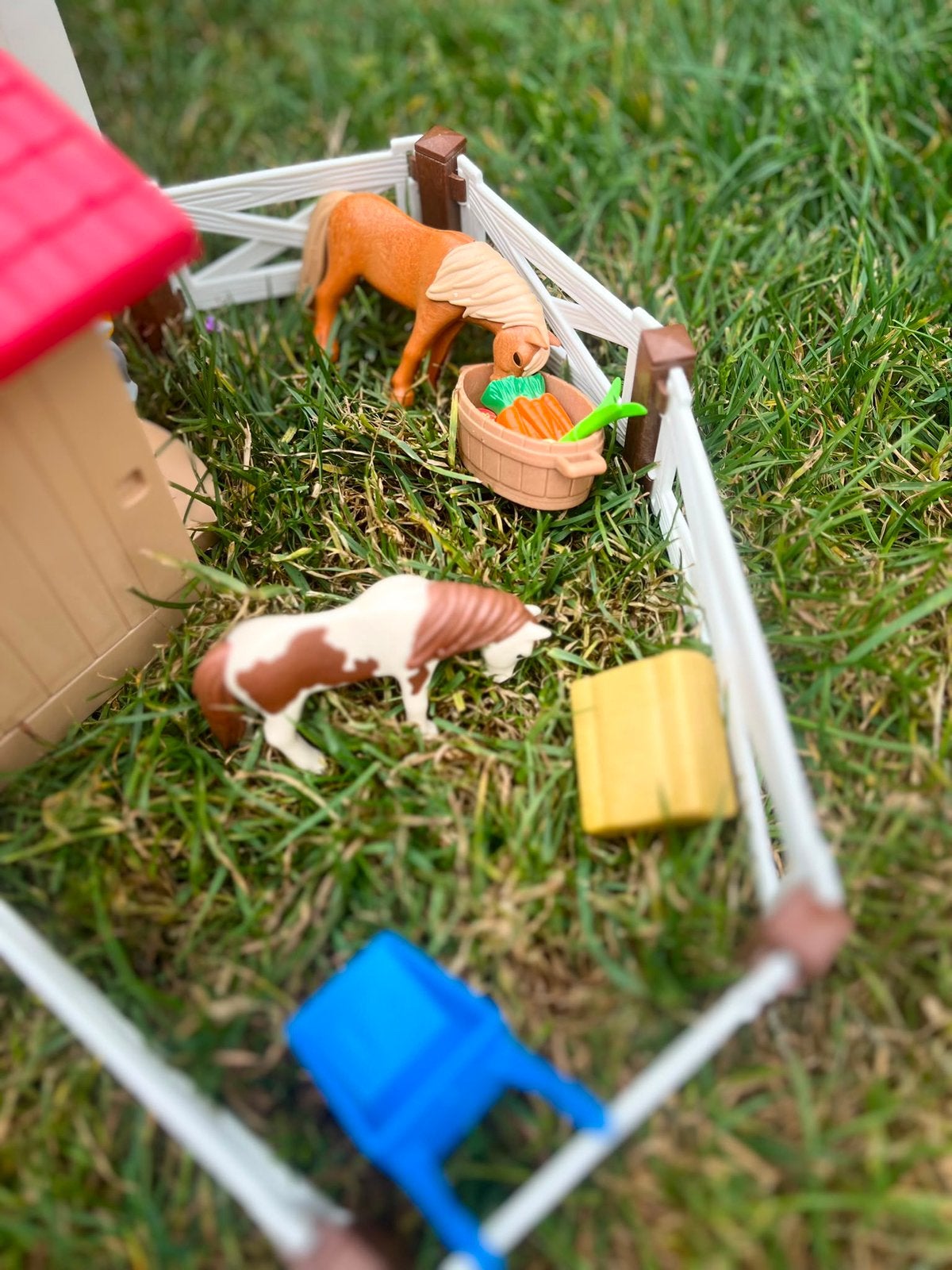 Playmobil boerderij, Ophalen, Zo goed als nieuw