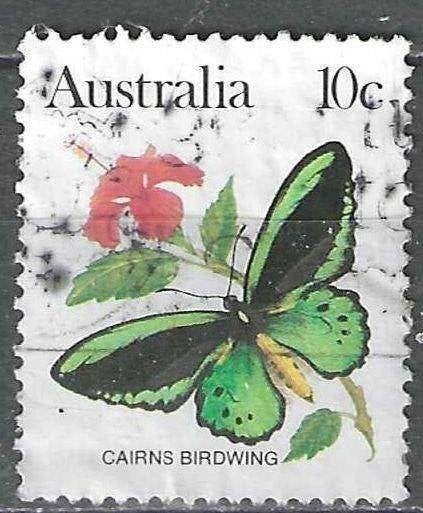 Australie 1983 - Yvert 826 - Priamus-vogelvlinder (ST), Verzenden, Gestempeld