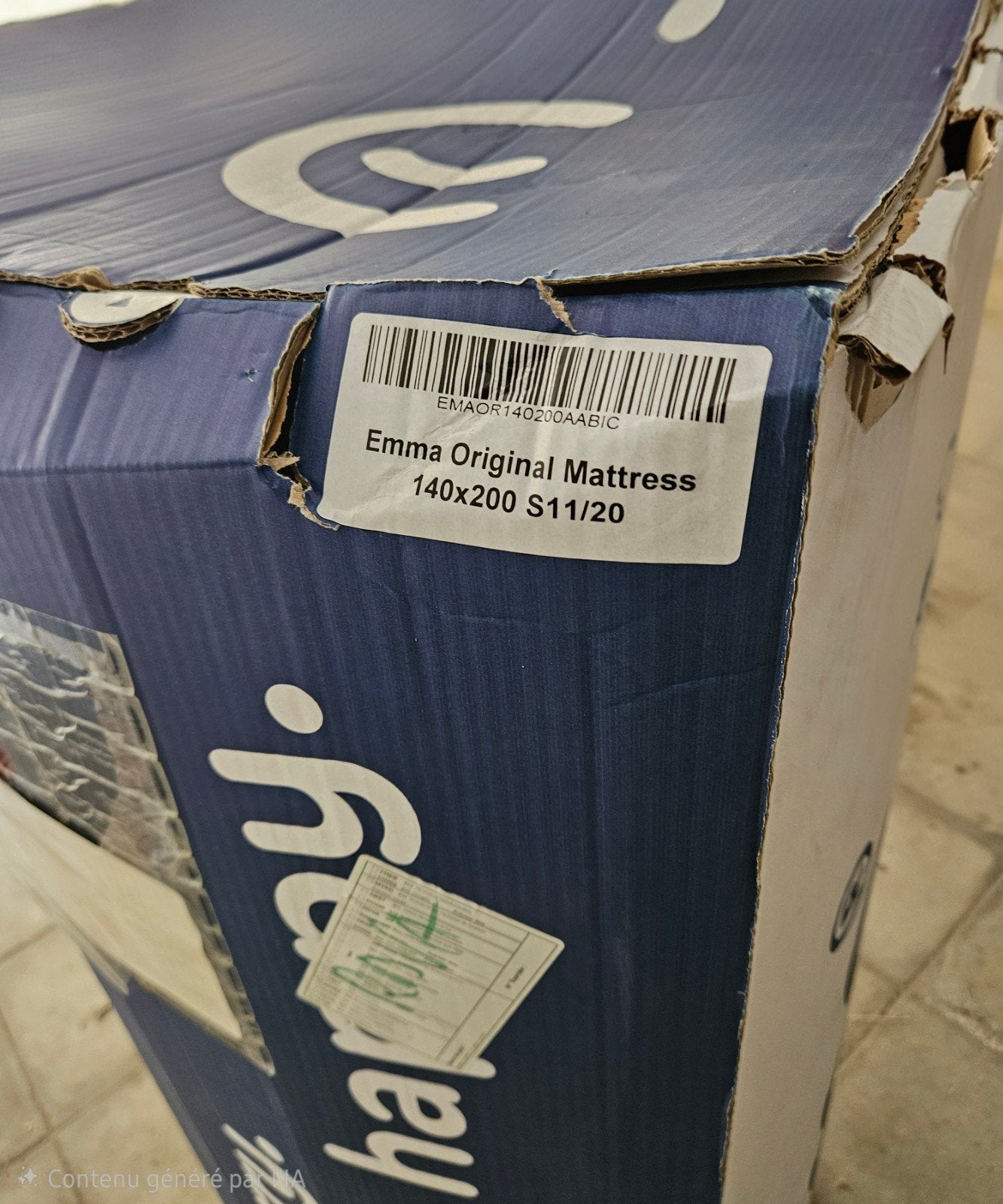 Matelas Emma neuf dans son emballage d'origine 140x200, Enlèvement, Matelas