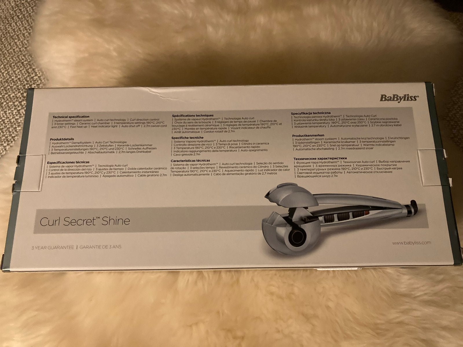Babyliss Curl Secret shine, Ophalen of Verzenden, Zo goed als nieuw