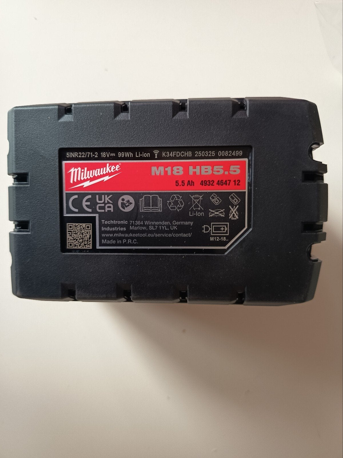 scie sabre Milwaukee 18 v, Enlèvement, Neuf