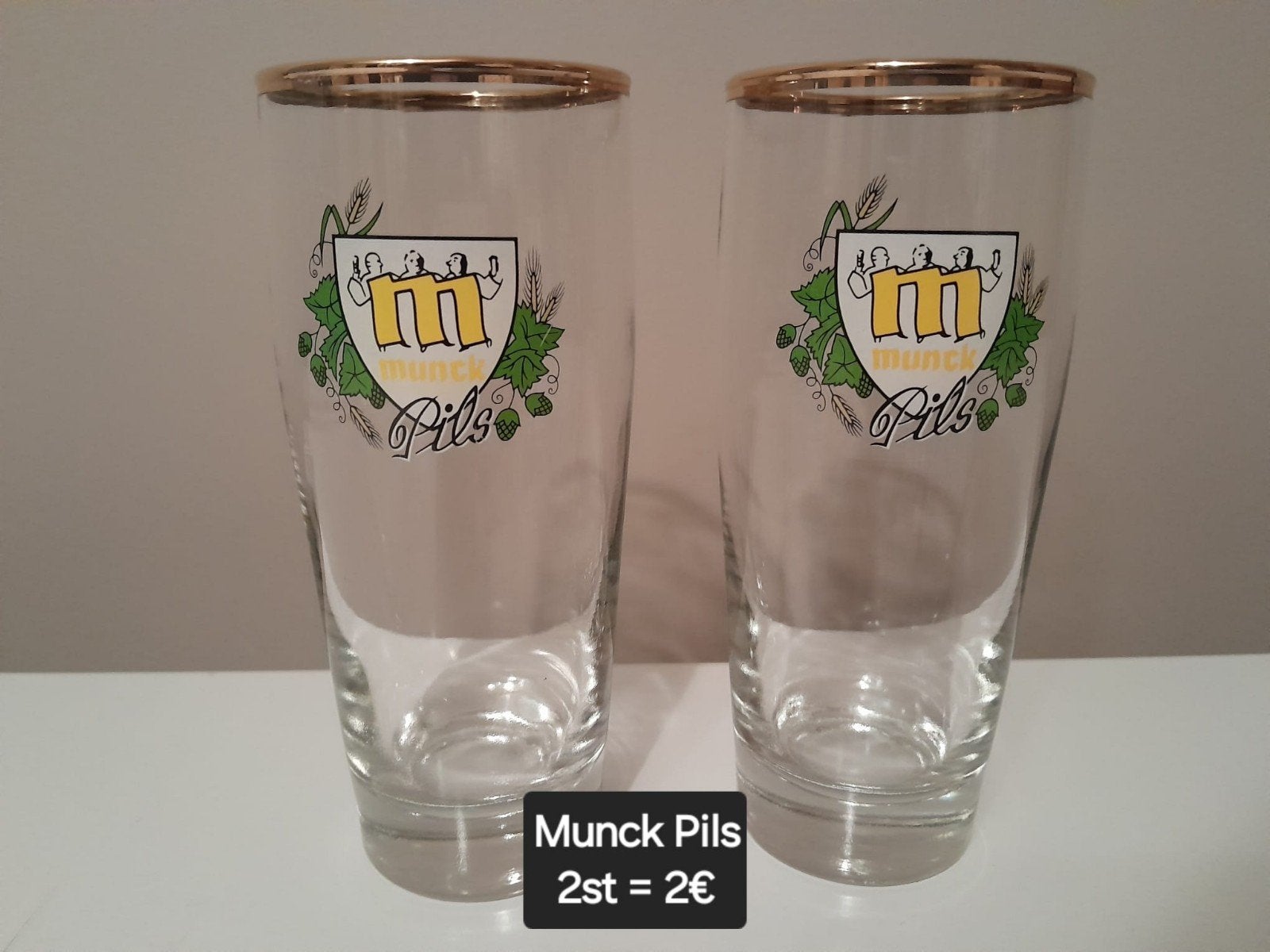 Munck pils, Ophalen