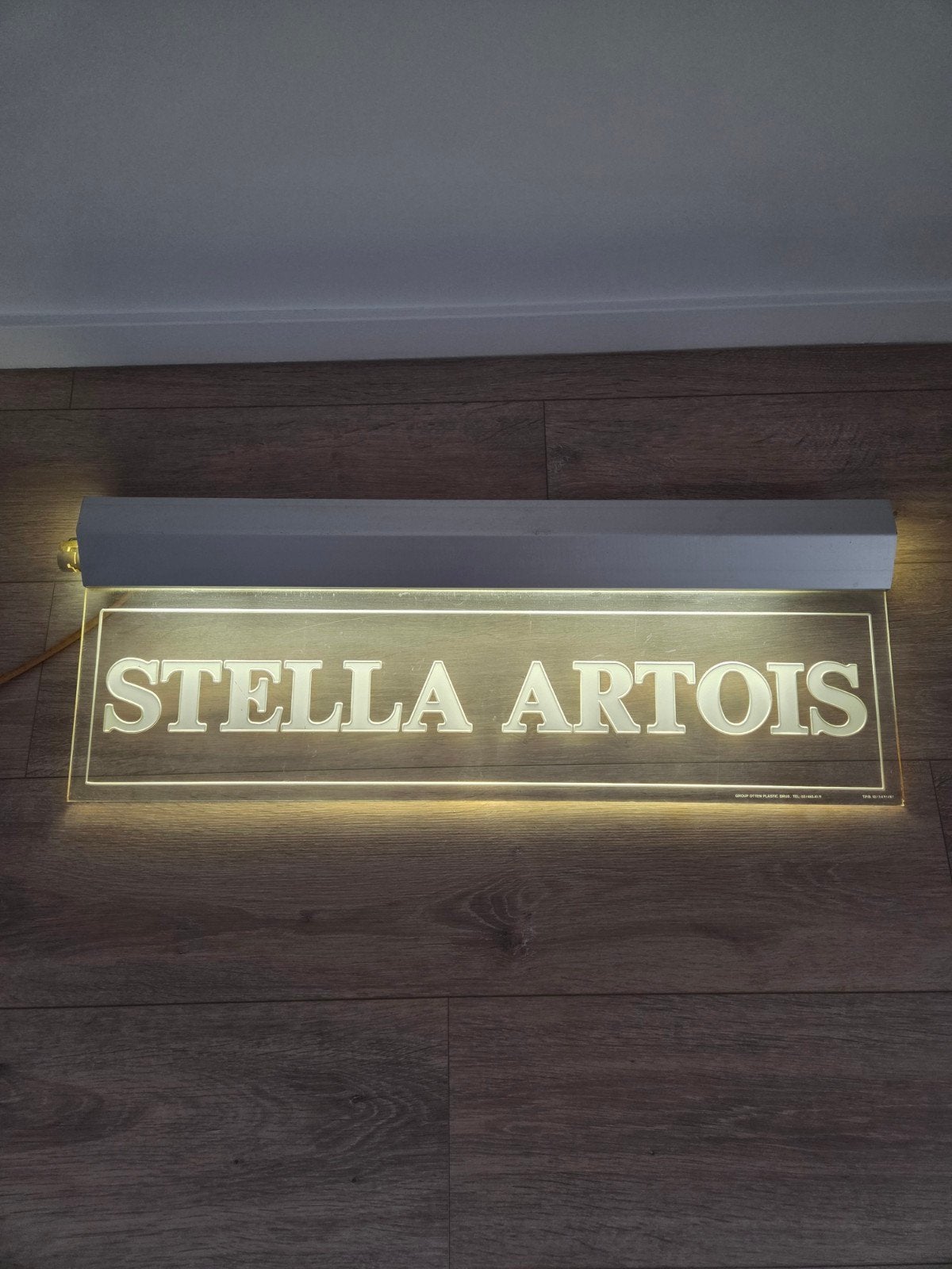 Authentieke Stella Artois lichtreclame, Tuin en Terras, Ophalen