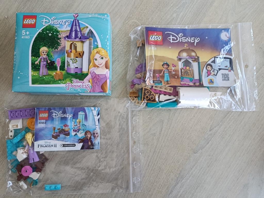 3 setjes Lego Disney - compleet, Kinderen en Baby's, Speelgoed | Duplo en Lego, Ophalen of Verzenden, Compleet, Lego, Disney