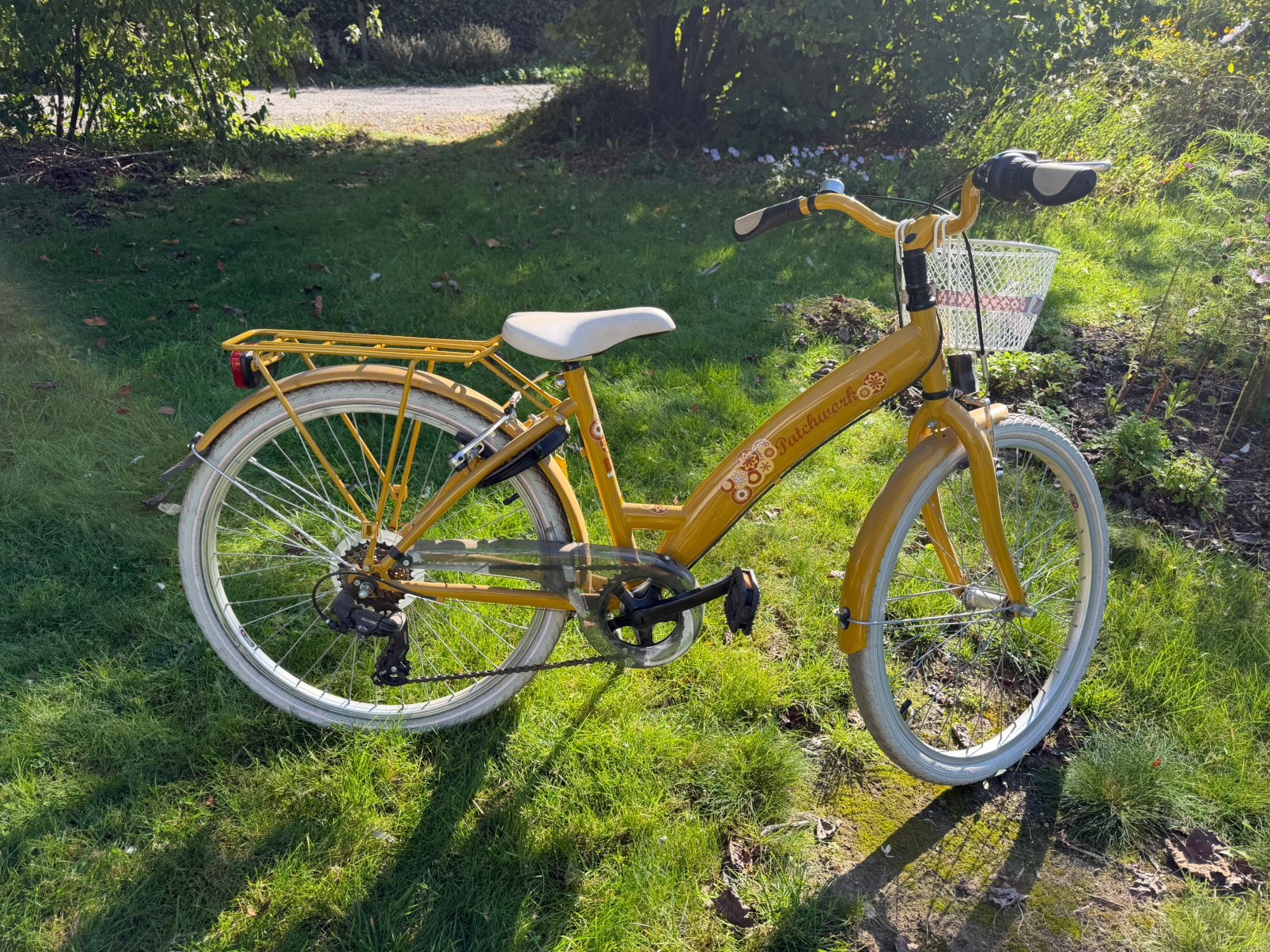 Patchwork 24 inch meisjesfiets, Fietsen en Brommers, Ophalen, Zo goed als nieuw, Velgrem, 20 inch of meer