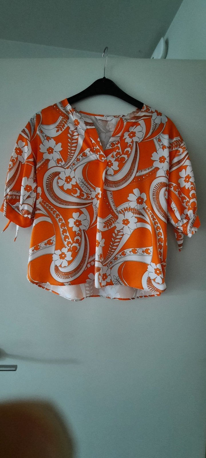 Prachtig zomers bloesje, Kleding | Dames, Ophalen of Verzenden, Maat 36 (S), Oranje