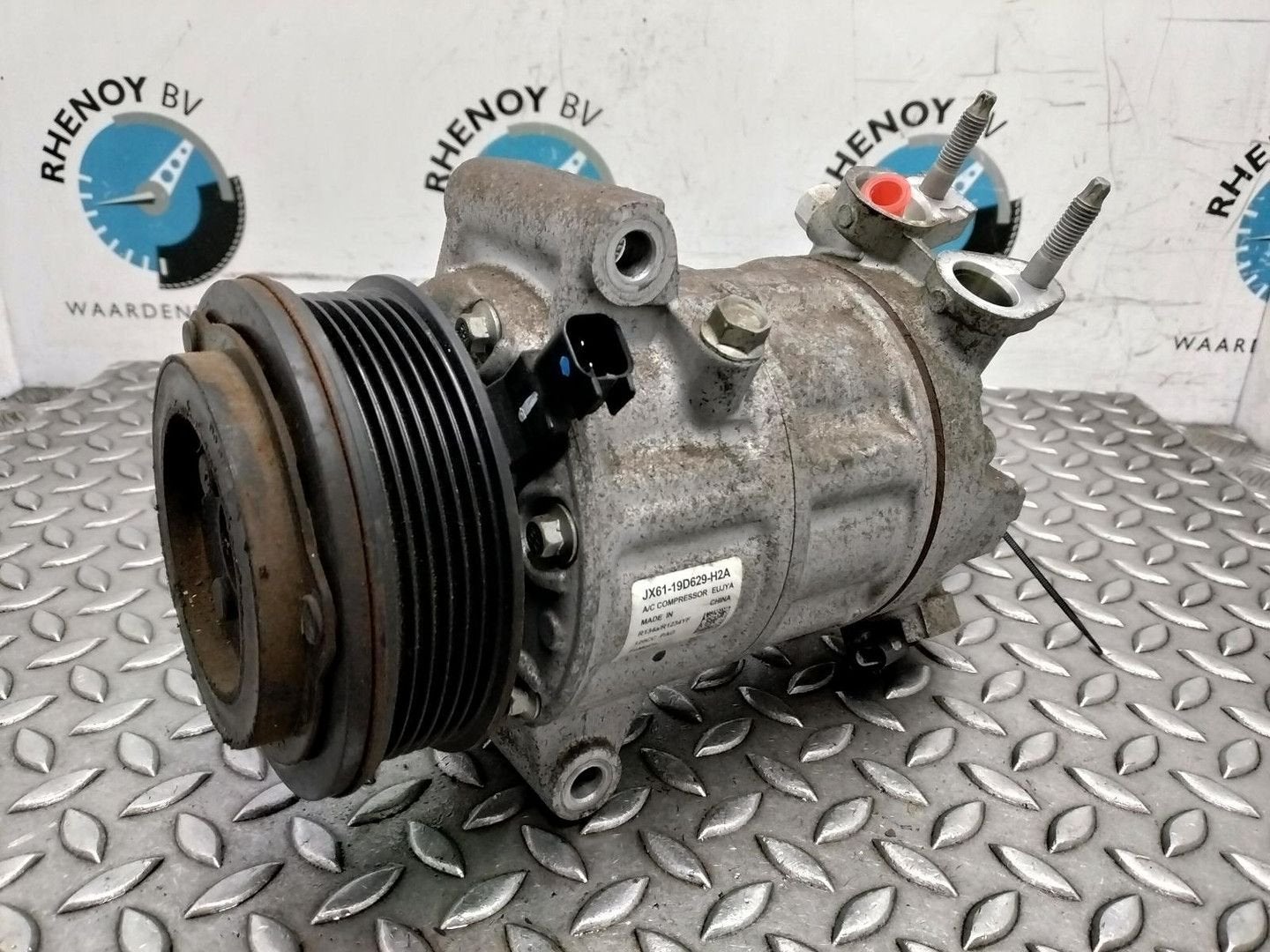 FORD FOCUS AIRCO COMPRESSOR / AIRCOPOMP JX6119D629H2A 2018, Ophalen of Verzenden, Gebruikt, ARN erkend