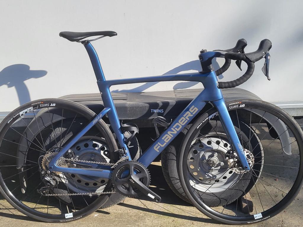 Flanders RS Pro 2.0 koersfiets, 28 inch, Gebruikt, Carbon, Heren