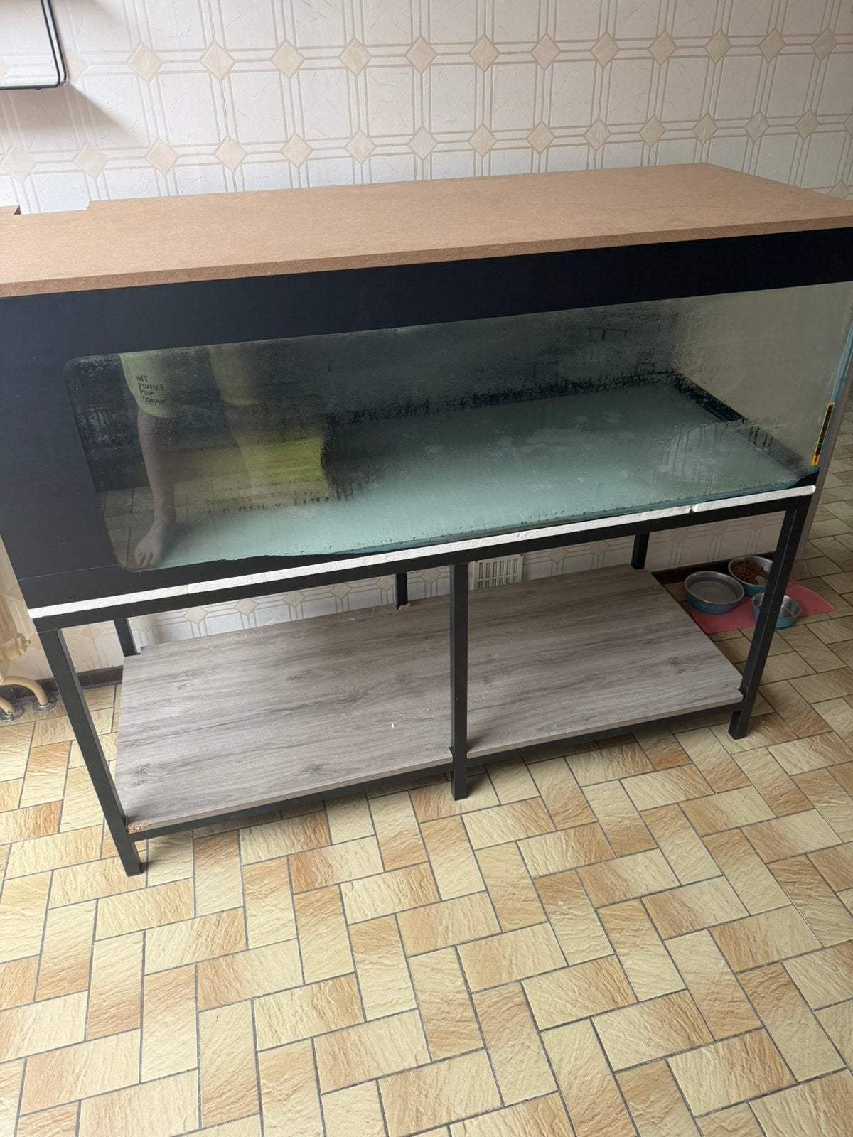Aquarium 150x60x50, Ophalen, Gebruikt, Pomp, Overige merken