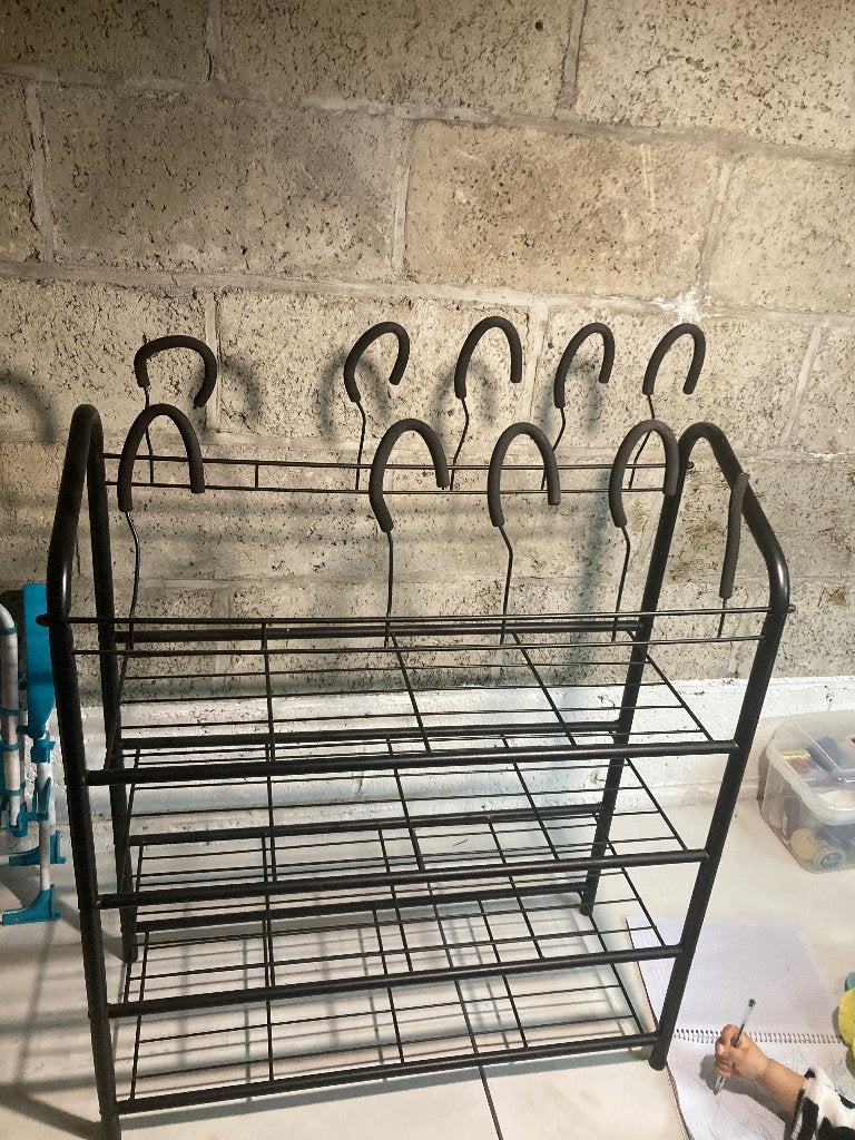 Gangkast/schoenenrek (4 verdiepingen), Ophalen, Gebruikt