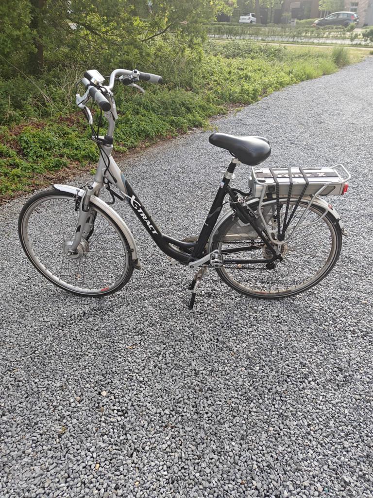 X-tract damesfiets elektrisch, Fietsen en Brommers, Ophalen, Gebruikt, Overige merken