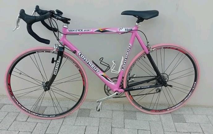 Koersfiets alu Columbus 28inch 2x10speed Compagnolo maat58🚴, Fietsen en Brommers, Fietsen | Racefietsen, 28 inch, Aluminium, Zo goed als nieuw