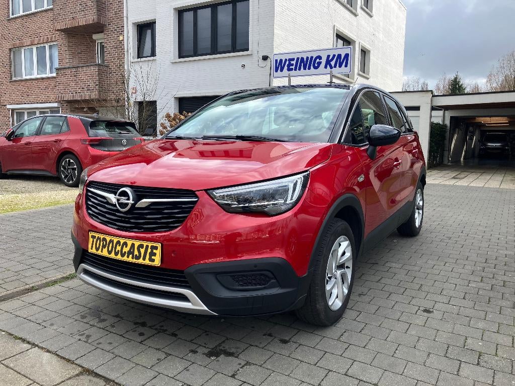 OPEL CROSSLAND X - FULL OPTION - 68.000 KM - TOPSTAAT, Voorwielaandrijving, Leder, 5 deurs, 3 cilinders