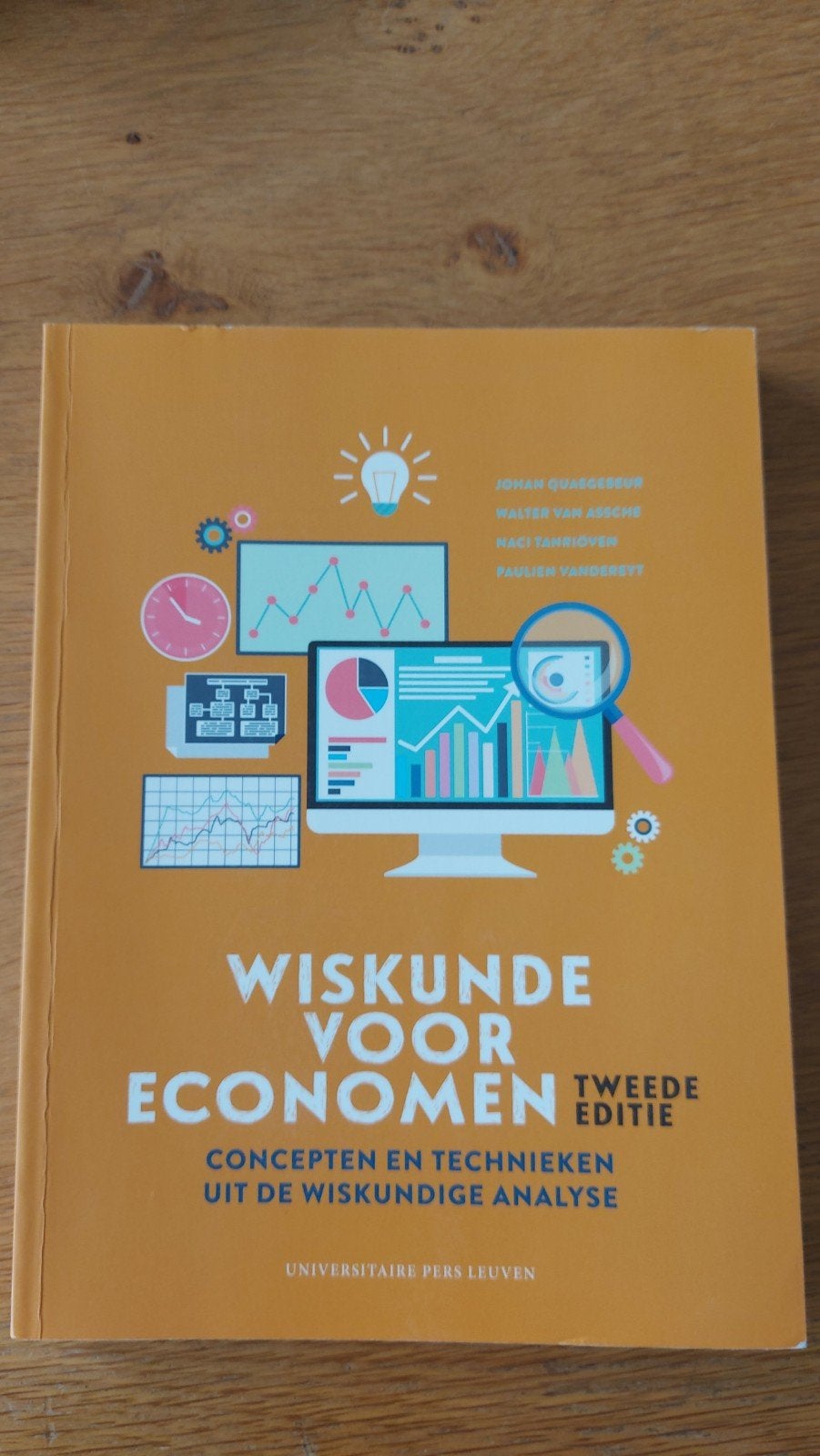Boek (TEW)  : Wiskunde voor economen - Nieuw!, Ophalen, Nieuw, Quaegebeur, Van Assche, Tanriöven, Vandereyt