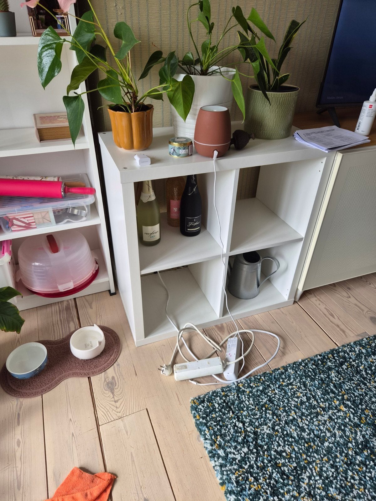 Kallax kasten, Ophalen
