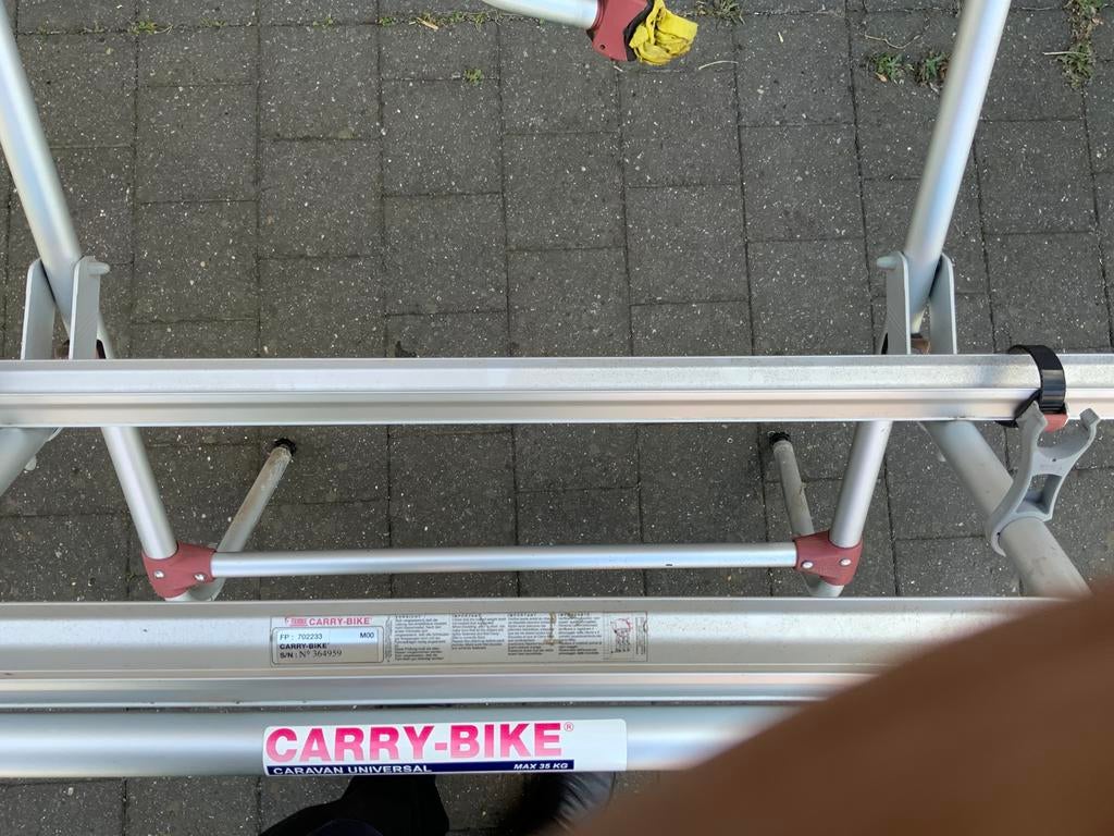 Fietsendrager caravan/camper, Ophalen, Gebruikt