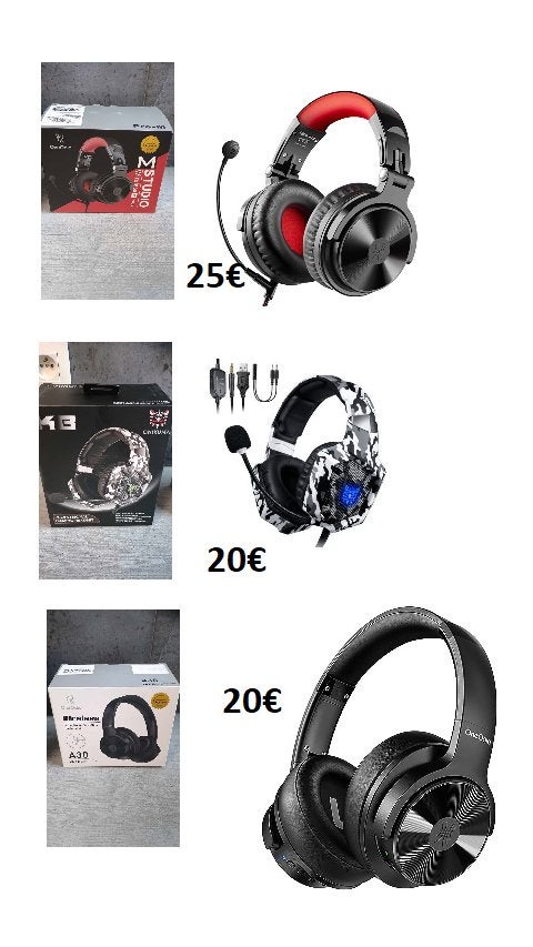 Casques audio APD 20€, Neuf, Gaming, Enlèvement ou Envoi, Bluetooth