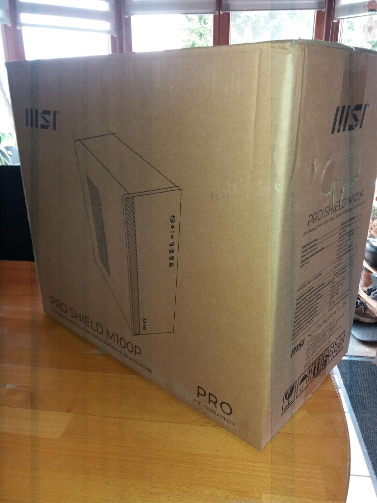 Nieuwe MSI Pro Shield M100P pc-behuizing., Computers en Software, Computerbehuizingen, Ophalen of Verzenden, Nieuw