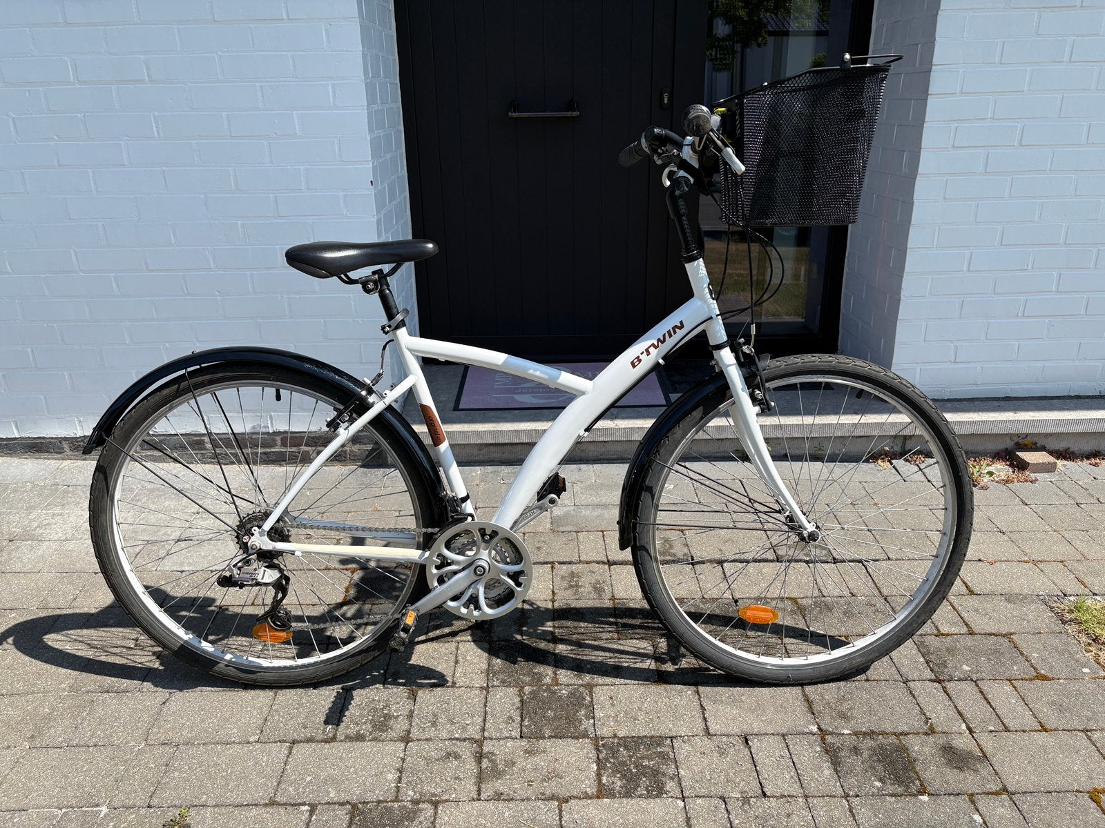 Damesfiets Decathlon - in mooie staat, Fietsen en Brommers, Ophalen, Zo goed als nieuw, Dames