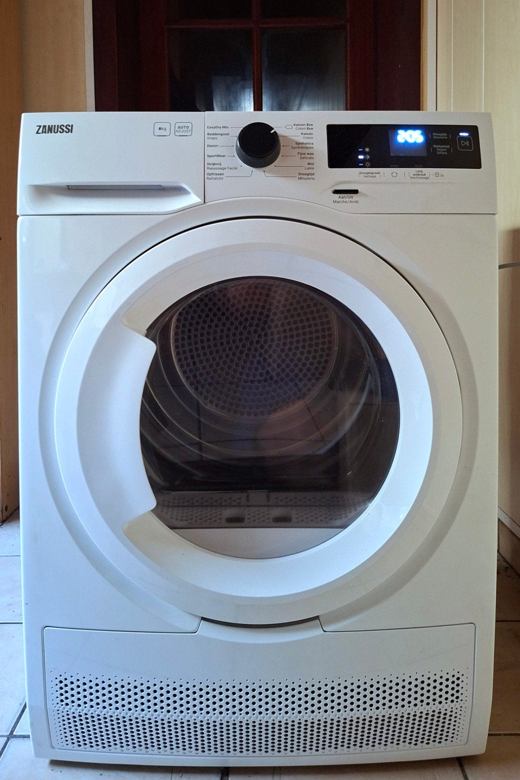 Zanussi droogkast met warmtepomp 8kg, Elektronische apparatuur, Ophalen