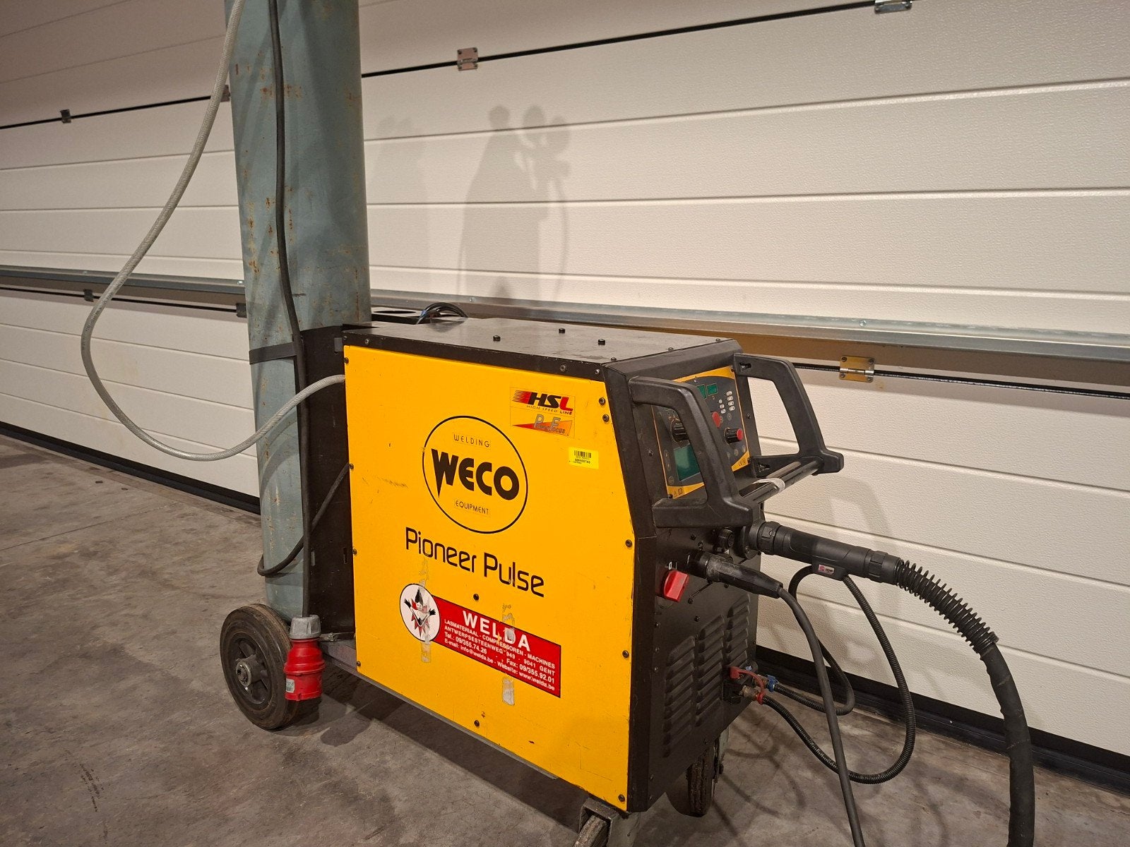 lasapparaat WECO, Enlèvement, Comme neuf, 250 ampères, CO2