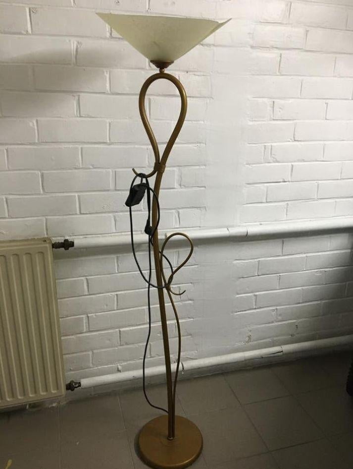 Smeedijzeren lamp, Ophalen, Zo goed als nieuw, Metaal