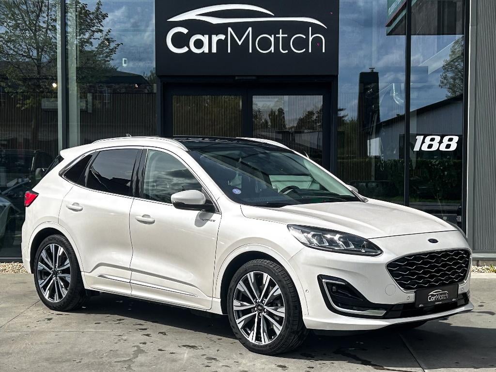 Ford Kuga 2.5 Vignale PHEV - Trekhaak | PANO | Camera | HUD, 4 cilinders, Leder, 5 zetels, 5 deurs