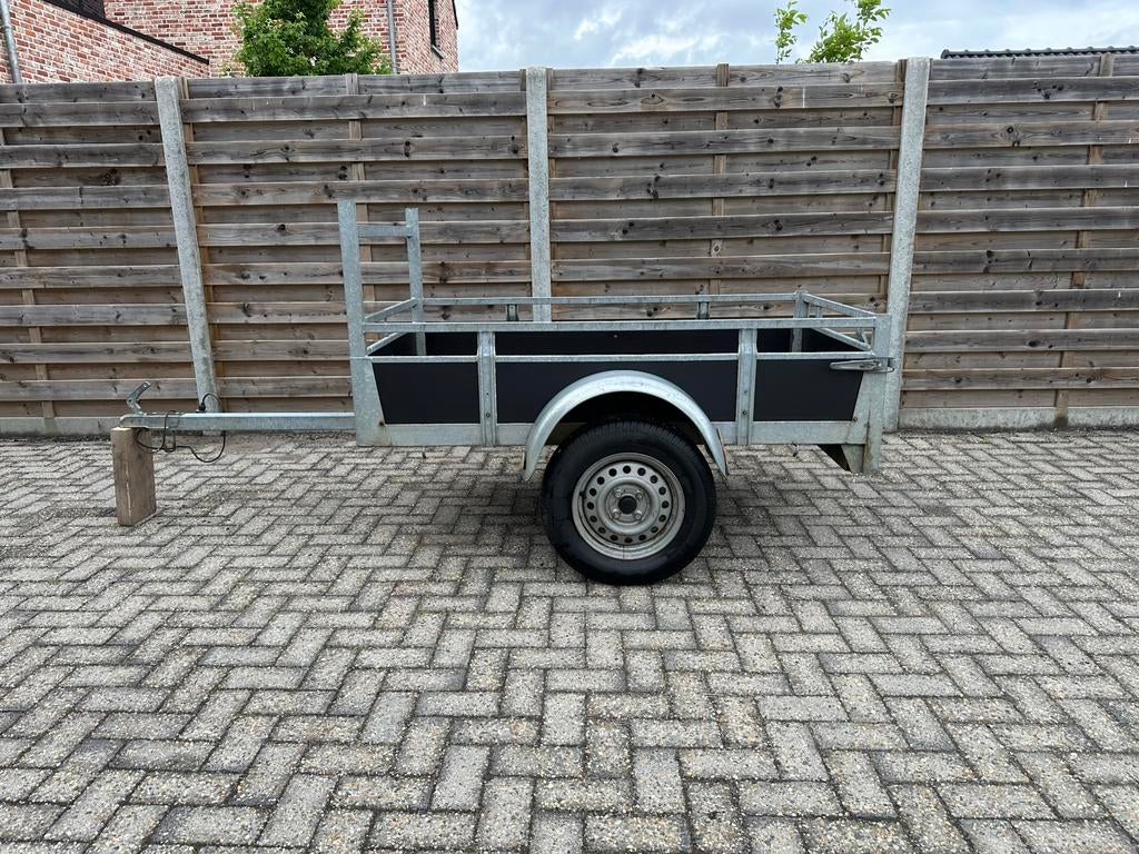Aanhangwagen remork 175cm x 100cm in perfecte staat, Ophalen, Zo goed als nieuw