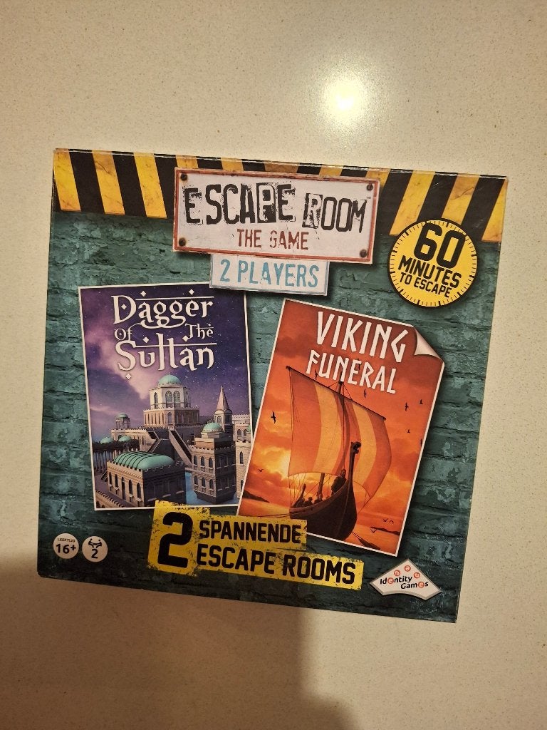 Escape room the game 2 player, Een of twee spelers, Ophalen of Verzenden, Gebruikt, Identity Games