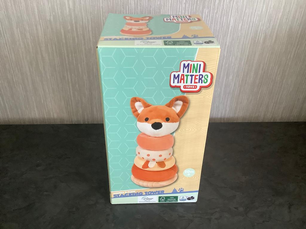 Tour d'empilage en bois Mini Matters (nouvelle), Enlèvement ou Envoi, Neuf, Puzzles