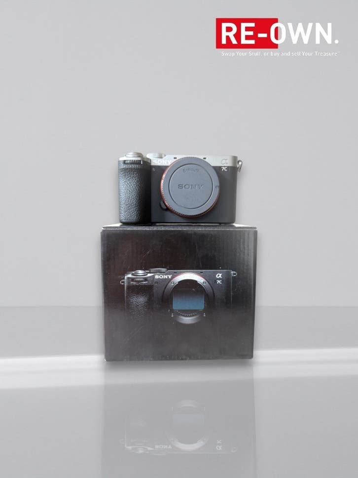 Sony A7C II Silver | Full-Frame | Nette Staat | Garantie, TV, Hi-fi & Vidéo, Enlèvement ou Envoi, ,, Batterie, Utilisé