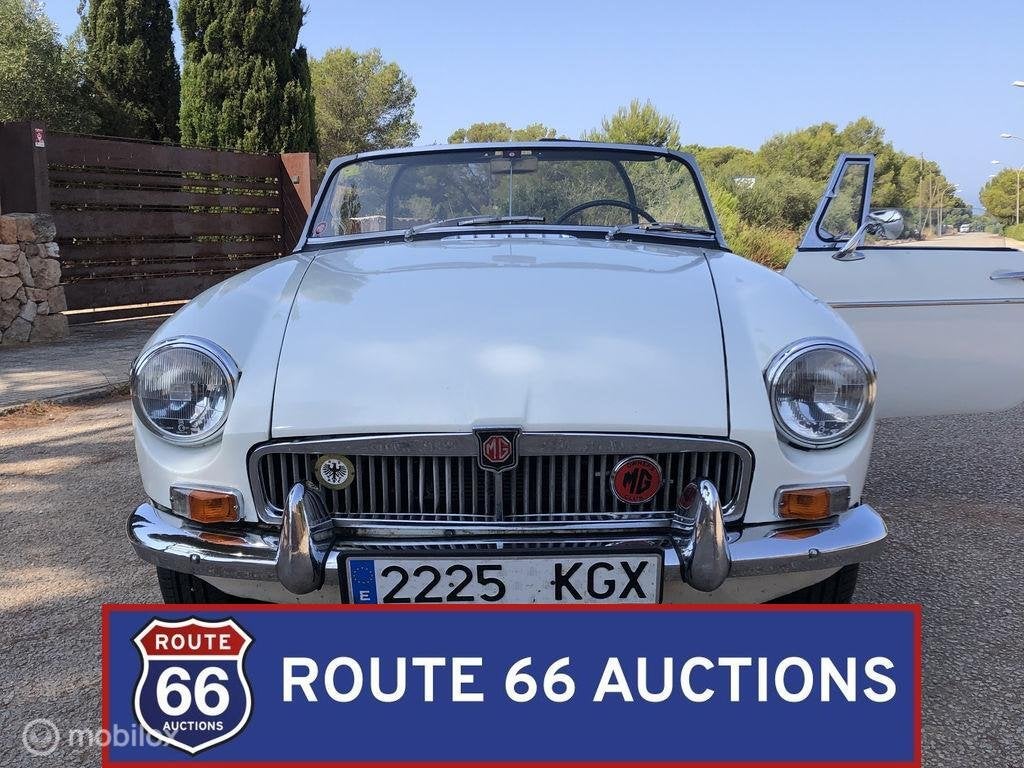 MG MGB Cabriolet | 1964 | Route 66 Auctions, Achat, Entreprise, Boîte manuelle, Autre carrosserie