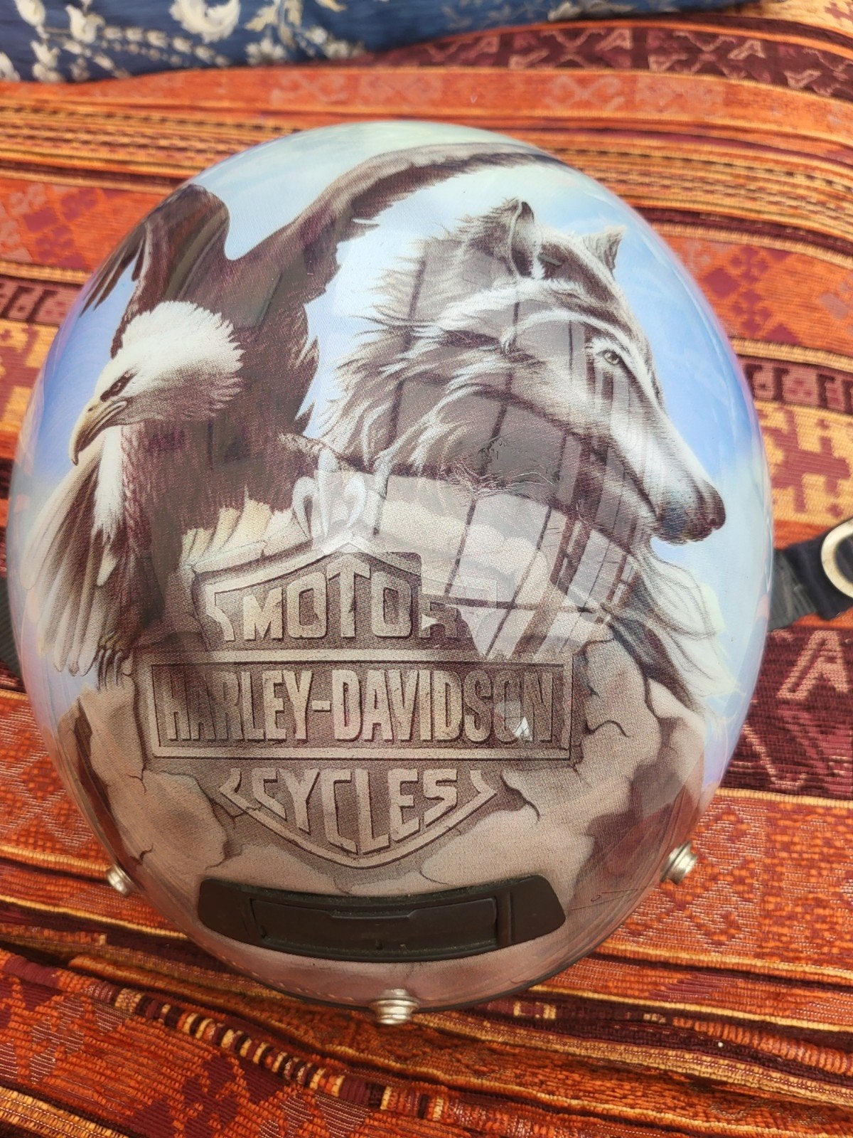 Harley Davidson helm, Ophalen of Verzenden, Zo goed als nieuw
