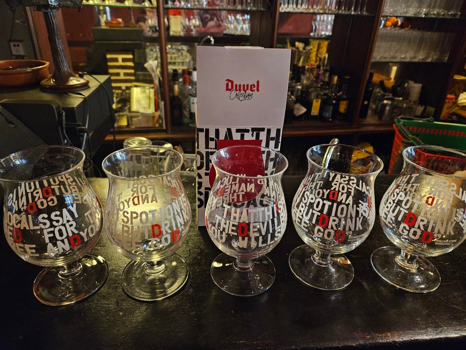 glazen duvel limiter edition rolling stone magazine, Ophalen