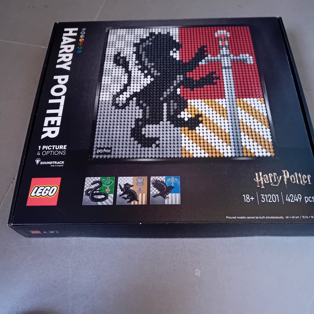 Lego nieuw harry potter hogwarts crests 31201, Kinderen en Baby's, Lego, Ophalen of Verzenden, Compleet, Harry Potter