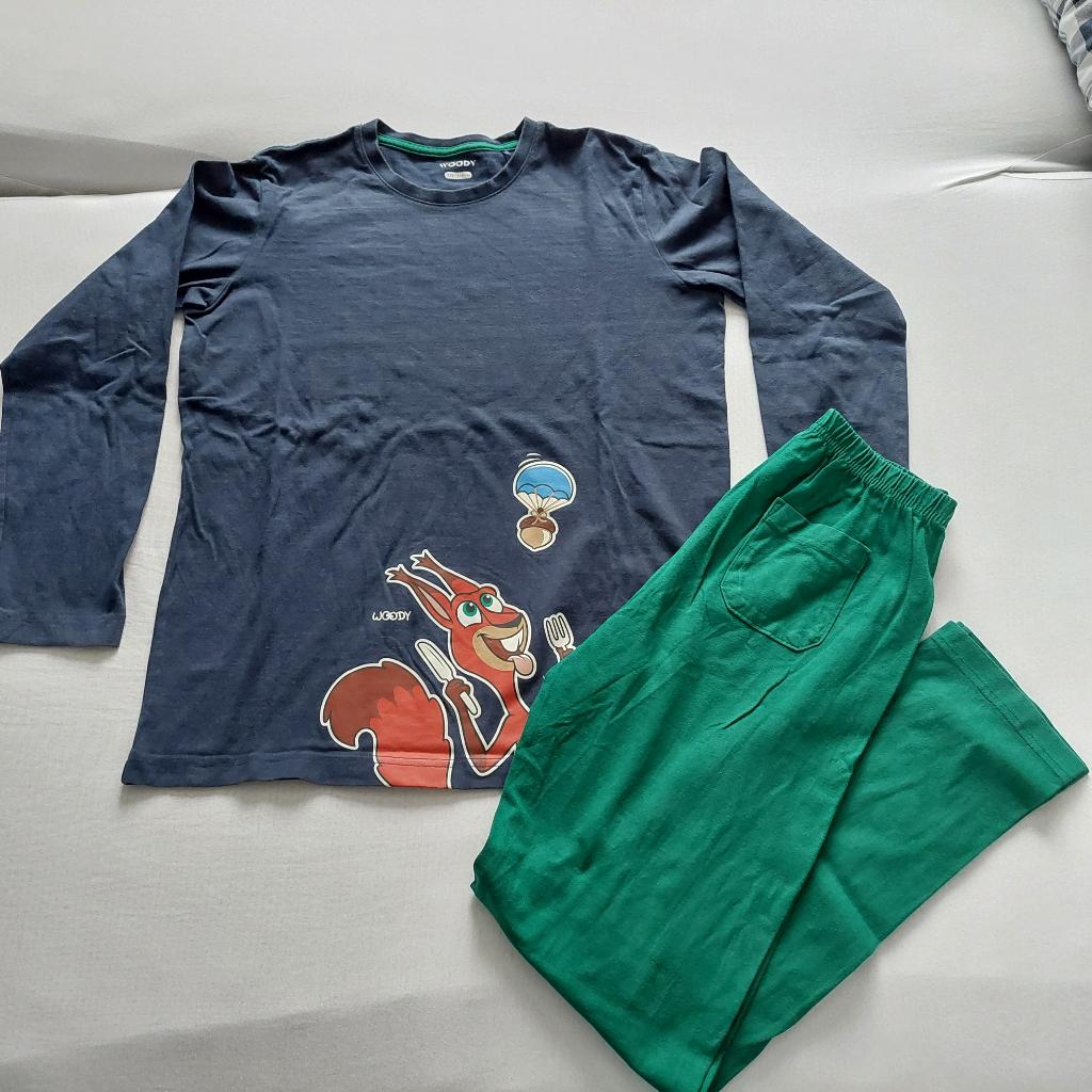Tussenseizoen Woody eekhoorn voor jongen mt 152/12j, Nacht- of Onderkleding, Ophalen of Verzenden, Zo goed als nieuw, Jongen