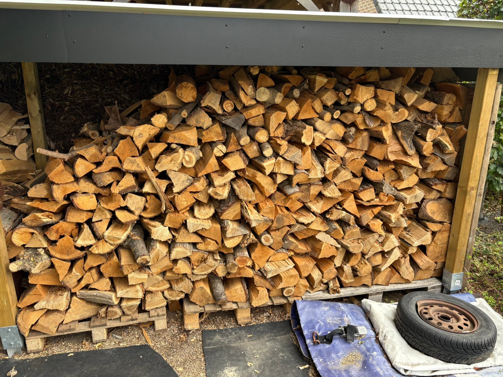 Droog gemengd hout, Ophalen of Verzenden